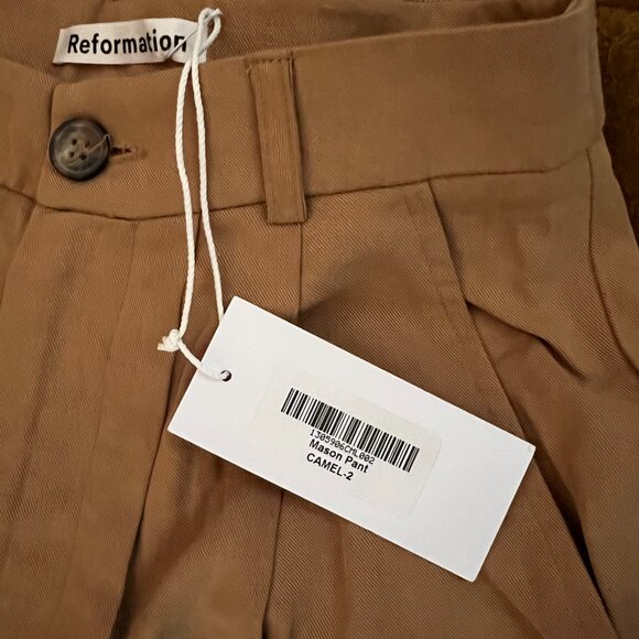 Reformation Mason Pant - Camel size 2 - Picture 5 of 5